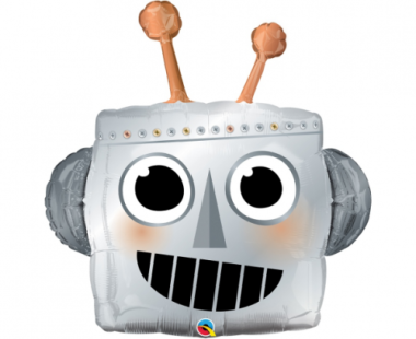 Balon foliowy Robot | ROBOTY + HEL (odbiór osobisty, dostawa, Kraków)
