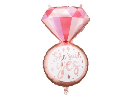 FB205_balon_foliowy_pierscionek_z_diamentem_she_said_yes.webp