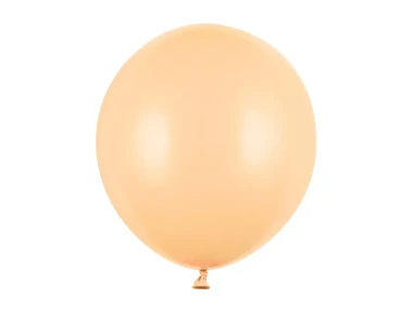 Balon lateksowy 43cm,  j. pomarańczowy, Pastel Light Peach, 1szt. + HEL (odbiór osobisty, dostawa, Kraków) | PartyDeco Strong Balloons
