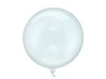 Balon Crystal Clear, Kula, przezroczysty niebieski