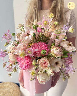 Flowerbox na Dzień Matki (odbiór osobisty, dostawa, Kraków)