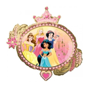 Balon foliowy Księżniczki Disneya | DISNEY + HEL (odbiór osobisty, dostawa, Kraków)