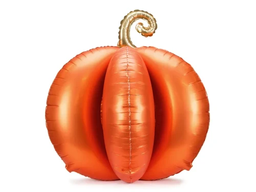 Balon foliowy Dynia XXL, pomarańczowy, stojący | HALLOWEEN