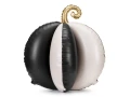 Balon foliowy Dynia XL, czarny, beżowy, stojący | HALLOWEEN