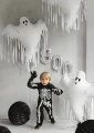 Balon foliowy Duch z frędzlami, biały | HALLOWEEN + HEL (odbiór osobisty, dostawa, Kraków)