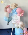 Sztaluga z balonami, GENDER REVEAL, BOY OR GIRL (odbiór osobisty, dostawa, Kraków)