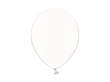 Balon 30cm, transparentny, Crystal Clear, 1szt.| PartyDeco Strong Balloons + HEL (odbiór osobisty, dostawa, Kraków)