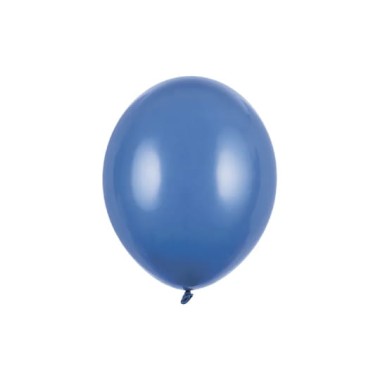 Balon 30cm, zgaszony c. niebieski, Pastel Navy Blue, 1szt.| PartyDeco Strong Balloons + HEL (odbiór osobisty, dostawa, Kraków)