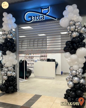 Balonowa girlanda 7mb, Otwarcie Lokalu, CRYSTAL SHADOW (montaż, Kraków)