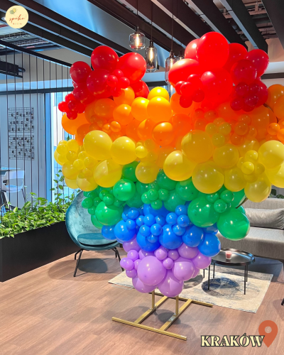 Balonowa ścianka do zdjęć, Event, LOVE IS LOVE (montaż, Kraków)