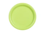 Talerzyki, j. zielony, 23cm, 6szt.
