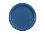 Talerzyki, c. niebieski, 23cm, 6szt.
