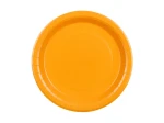 Talerzyki, j. pomarańczowy, 23cm, 6szt.