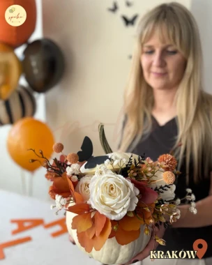 Flowerbox na Halloween, DYNIA (odbiór osobisty, dostawa, Kraków)