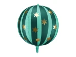 Balon foliowy Piłka w gwiazdki, zielony