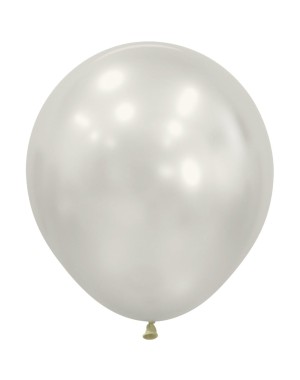 Balony 45cm, Silk Oyster White, 1szt. | Sempertex Silk