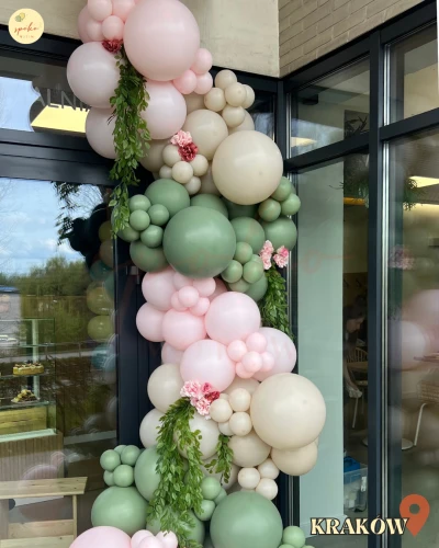 Balonowa girlanda 4mb, Event, ZAJĄCZEK (montaż, Kraków)
