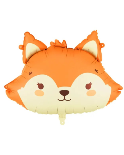 Balon foliowy Lis | ZWIERZĘTA LEŚNE + HEL (odbiór osobisty, dostawa, Kraków)