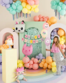 Girlanda baner "Happy Birthday", Koci Domek Gabi, Gabby's Dollhouse