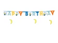 Girlanda baner "Happy Birthday", Minionki
