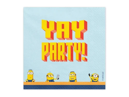 Serwetki Minionki, 20szt.