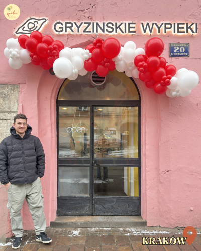 Balonowa girlanda 3mb, Event, GEORGIAN HERITAGE (montaż, Kraków)