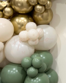Balony na girlandę LUX (6mb) EUCALYPTUS, Chrzest, Komunia