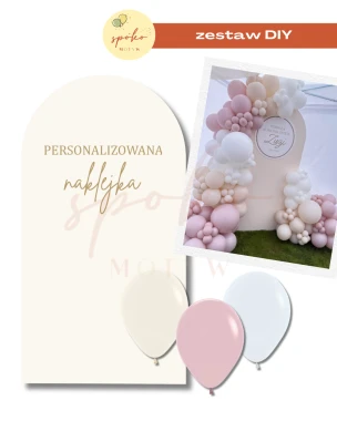 Zestaw dekoracji na ściankę, SOFT PINK