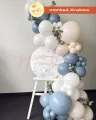 SOFT BLUE - zestaw dekoracji na sztalugę