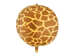 Balon foliowy Piłka, w cętki, Żyrafa