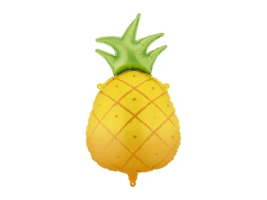 Balon foliowy Ananas, żółty