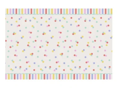Obrus papierowy Konfetti