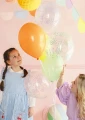 Balony lateksowe 30 cm, Konfetti, 6szt.