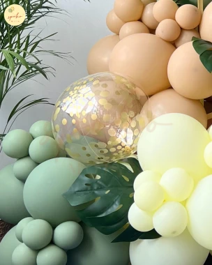 SAFARI - zestaw balonów na girlandę LUX (6mb)