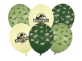 Balony lateksowe 30cm, Jurassic World, 6szt.