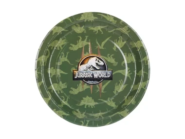 Talerzyki Jurassic World, 23 cm, 6szt.