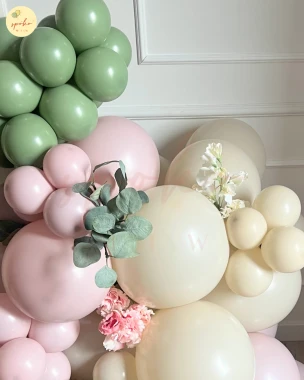 ZAJĄCZEK - zestaw balonów na girlandę LUX (6mb)