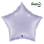 Balon foliowy Satin Lilac, gwiazdka, j. fioletowy