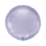 Balon foliowy Satin Lilac, okrągły, j. fioletowy