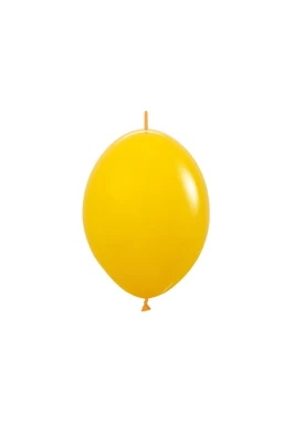 Balony Link-O-Loon 15cm, Honey Yellow, 50szt. | Sempertex Fashion Solid