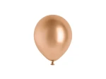 Balony 12cm, różowe złoto, 6szt.| PartyDeco Glossy Balloons