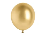 Balon lateksowy 46cm, złoty, 1szt. | PartyDeco Glossy Balloons
