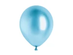 Balony 30cm, niebieski, 50szt.| PartyDeco Glossy Balloons