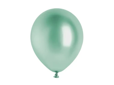 Balony 30cm, zielony, 6szt.| PartyDeco Glossy Balloons