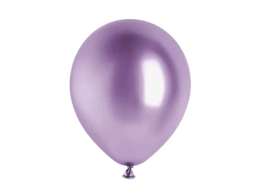 Balony 30cm, fioletowy, 50szt.| PartyDeco Glossy Balloons