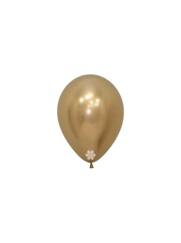 Balony 12cm, Reflex Gold, 50szt. | Sempertex Reflex