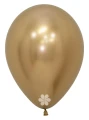 Balony 30cm, Reflex Gold, 50szt. | Sempertex Reflex