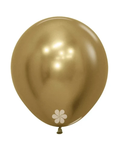 Balony 45cm, Reflex Gold, 1szt. | Sempertex Reflex