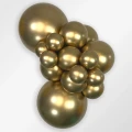 Balony 45cm, Reflex Gold, 1szt. | Sempertex Reflex