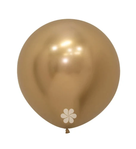 Balony 45cm, Reflex Gold, 1szt. | Sempertex Reflex